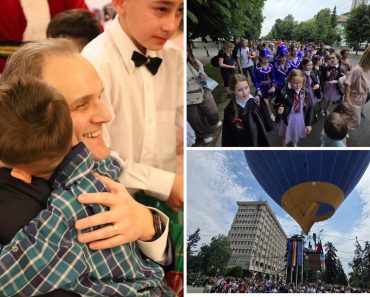 1 Iunie Ploiești/ Balonul cu aer cald, atracția principală a zilei! VIDEO