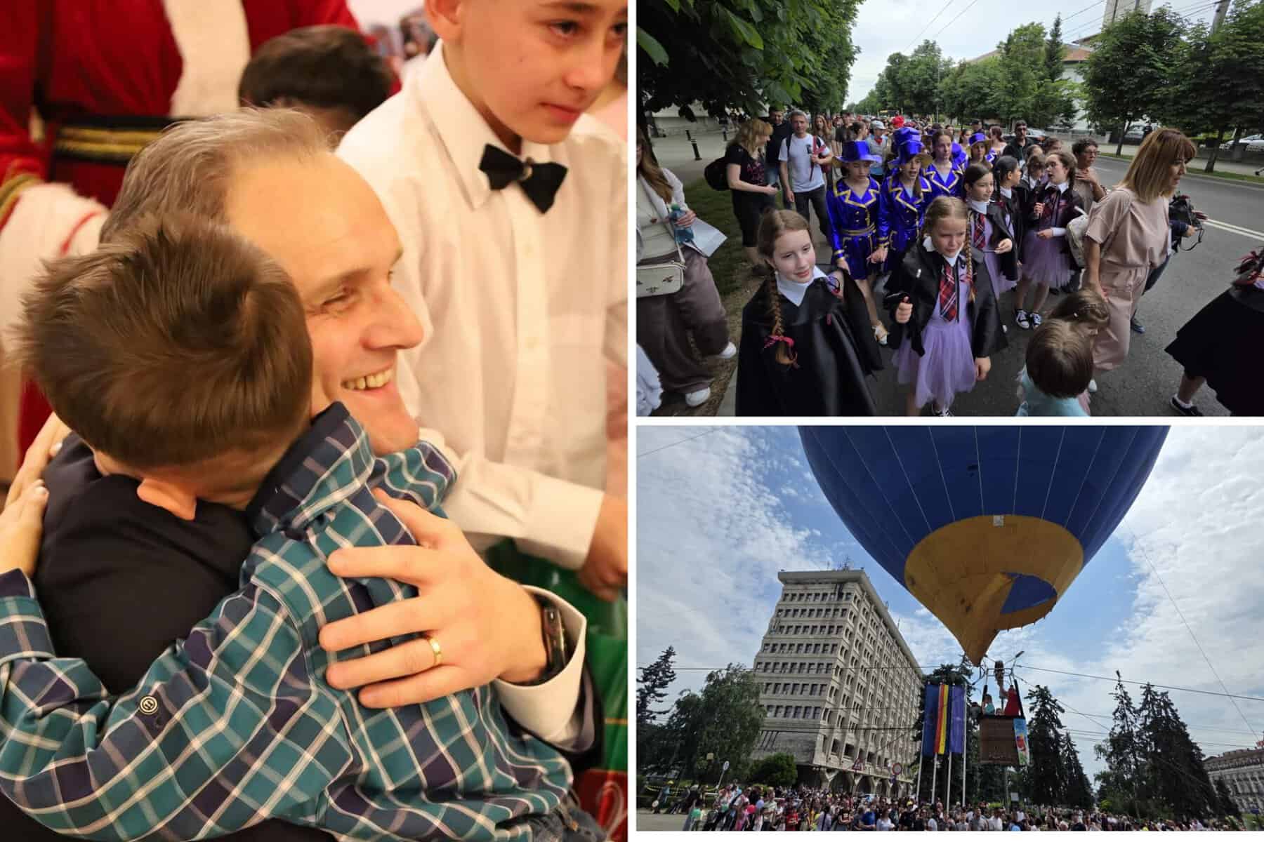 1 Iunie Ploiești/ Balonul cu aer cald, atracția principală a zilei! VIDEO 1 Iunie Ploiești/ Balonul cu aer cald, atracția principală a zilei! VIDEO