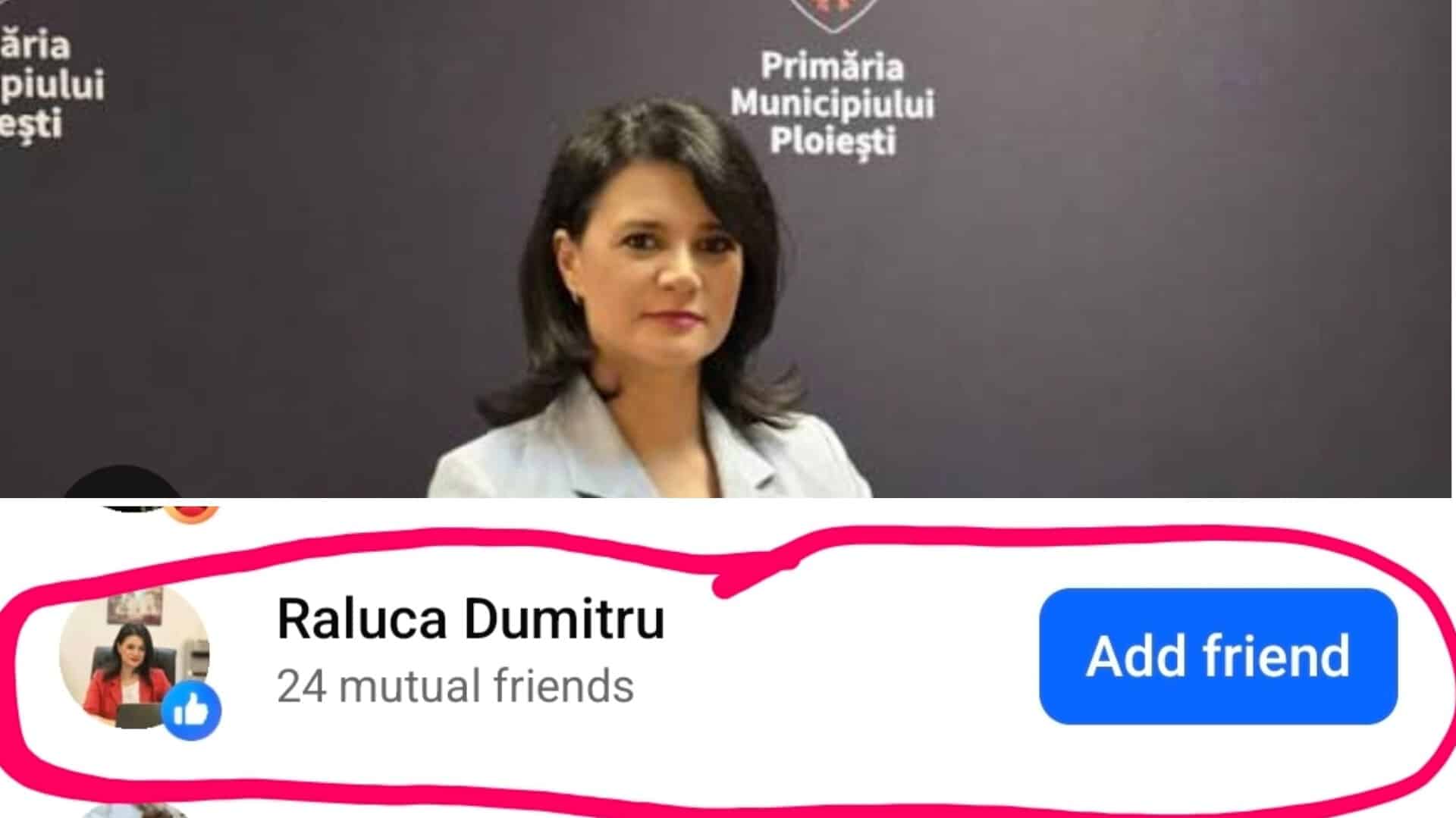 Încă o minciună a consilierilor lui Polițeanu. Raluca Dumitru a negat că știe de mesajul pro-LGBT al președintelui Mișcarea Noi, ploieștenii, deși îi dăduse „Like” la postarea „Pride” de pe Facebook