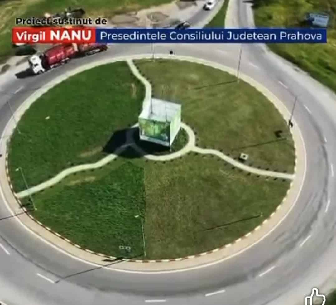 Lucrările la sensul giratoriu din zona Ploiești Shopping City – Dedeman avansează în ritm susținut