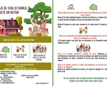 Primăria Blejoi: Consultații notariale gratuite pentru locuitorii comunei Blejoi