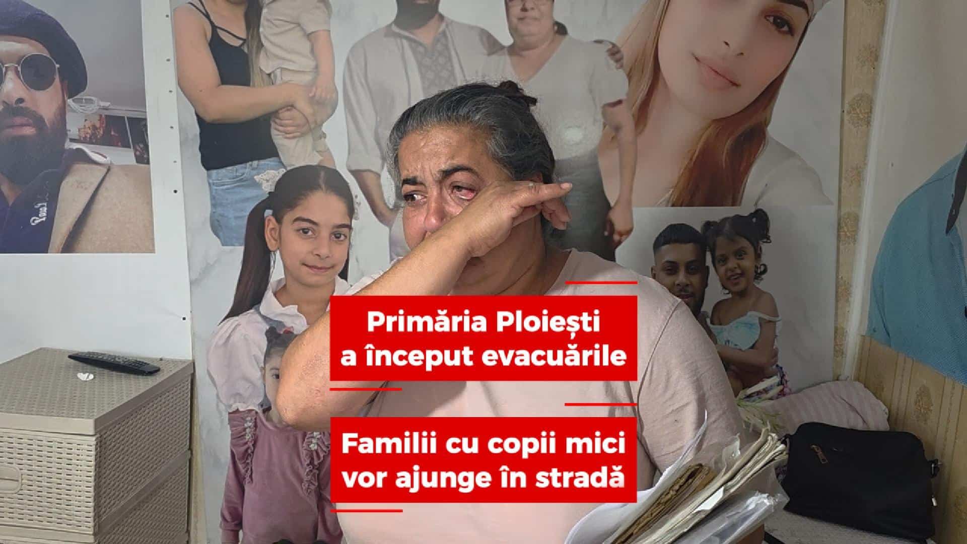Administrația Polițeanu, „drifturi” cu chiriașii din Ploiești. Familie cu copii mici, cu chiria plătită pe tot anul, EVACUATĂ din casă