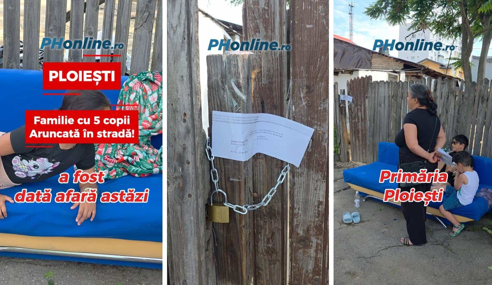 VIDEO: Familia cu cinci copii, aruncată în stradă. Persoanele vulnerabile din Ploiești tratate cu dezinteres de administrația Polițeanu VIDEO: Familia cu cinci copii, aruncată în stradă. Persoanele vulnerabile din Ploiești tratate cu dezinteres de administrația Polițeanu