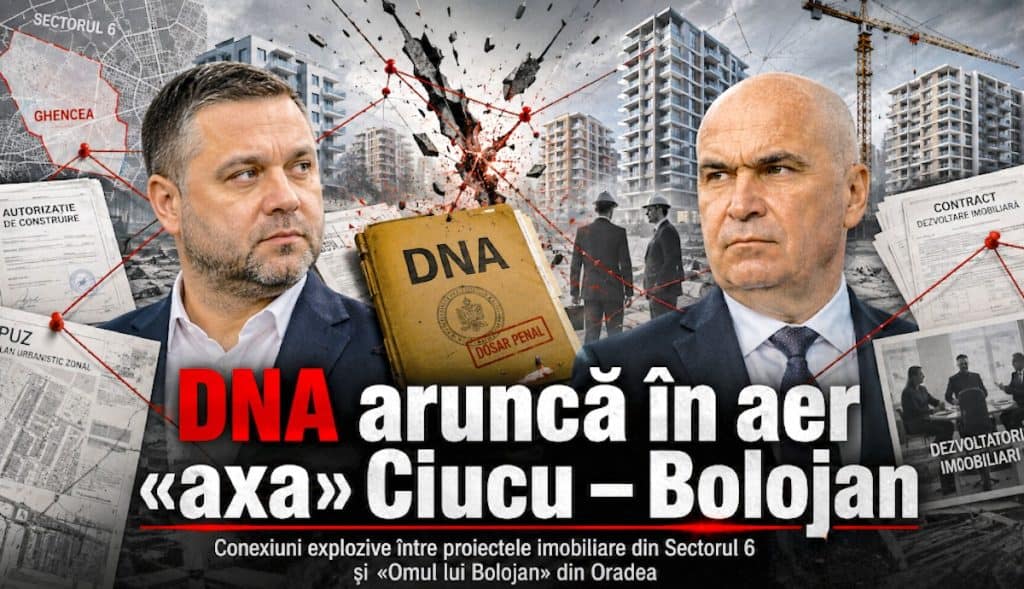 DNA aruncă în aer „axa” Ciucu – Bolojan. Conexiuni între proiectele imobiliare din Sectorul 6 și „Omul lui Bolojan” din Oradea