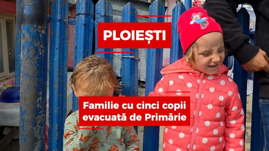 Încă o familie, cu cinci copii, evacuată de Primăria Ploiești. Deputatul Bogdan Toader și consilierii PSD cer soluții imediate pentru oamenii aruncați în stradă