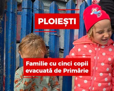 Încă o familie, cu cinci copii, evacuată de Primăria Ploiești. Deputatul Bogdan Toader și consilierii PSD cer soluții imediate pentru oamenii aruncați în stradă