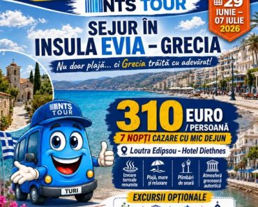 NTS TOUR: Sejur în Insula Evia – Grecia