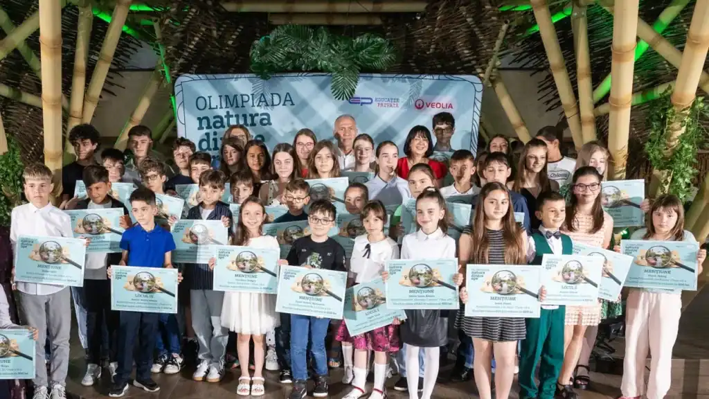 Veolia România a premiat câștigătorii concursului de biodiversitate „Olimpiada Natura dintre Ape”