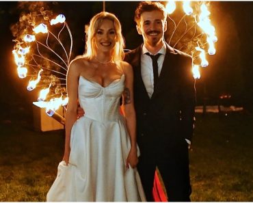 Nuntă ca în filme pentru Andrei Leonte și Laura. Imagini de poveste de la evenimentul cel mare