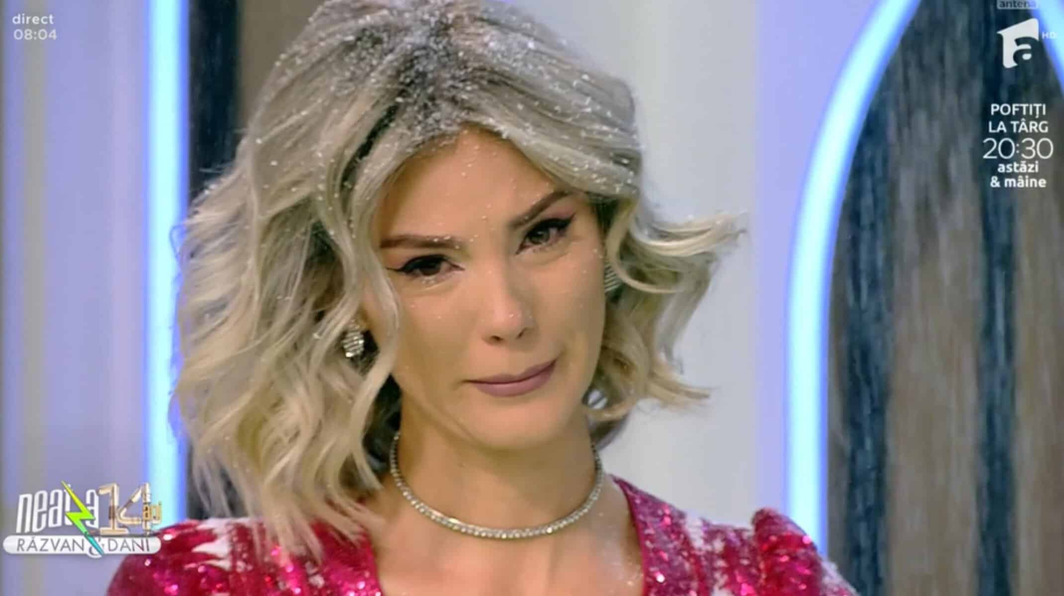 Ramona Olaru, în lacrimi la televizor! Ce surpriză a primit din partea colegilor de ziua ei: „Este viitorul tău copilaș!”