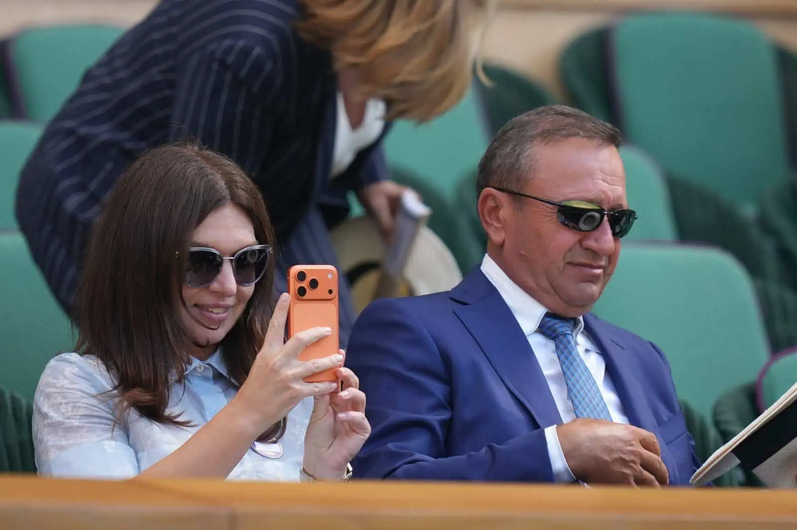 Simona Halep și Dorin Mateiu, prima apariție oficială împreună. Lângă cine au fost surprinși la Wimbledon
