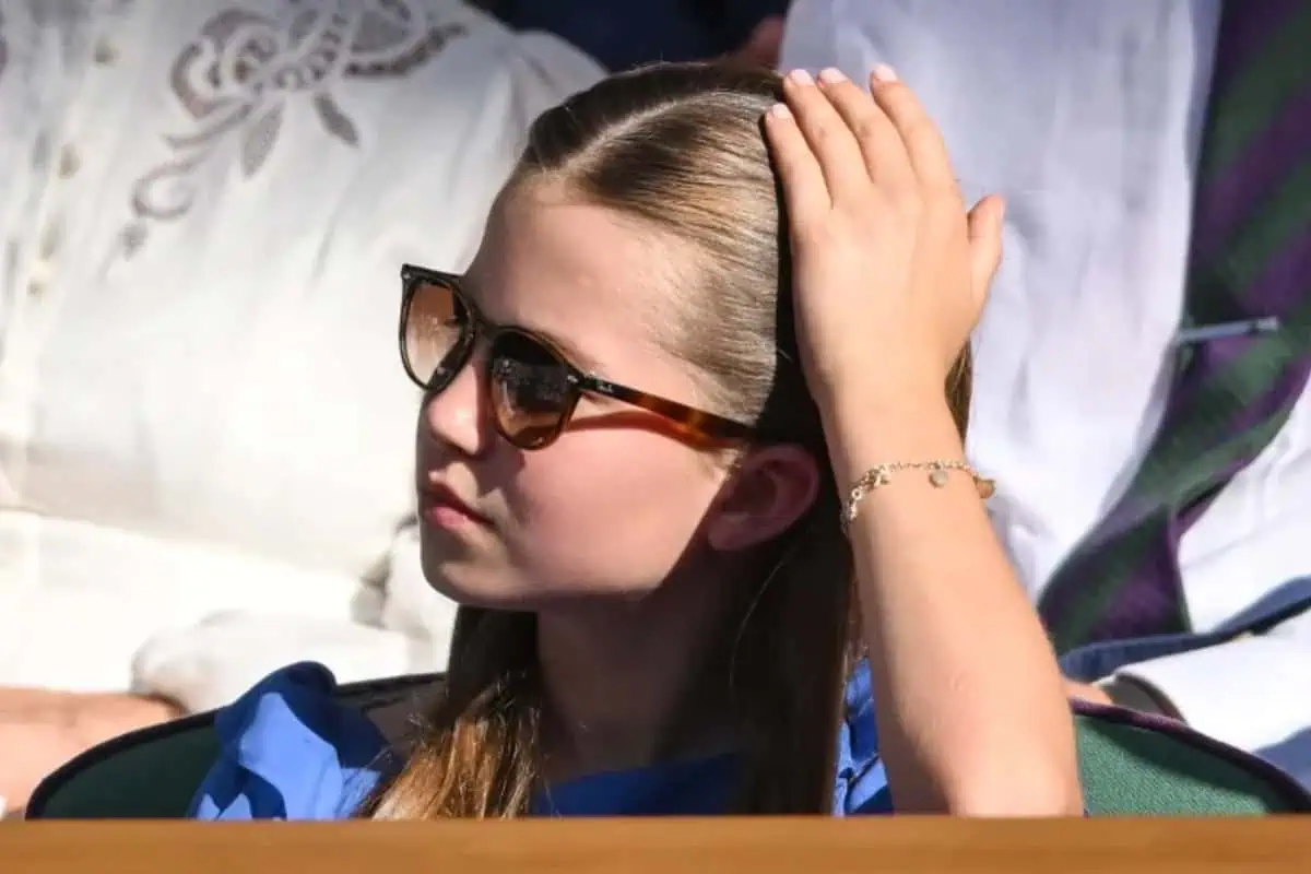 Prințesa Charlotte i-a adus un omagiu emoționant Prințesei Diana la Wimbledon. Detaliul observat de fani