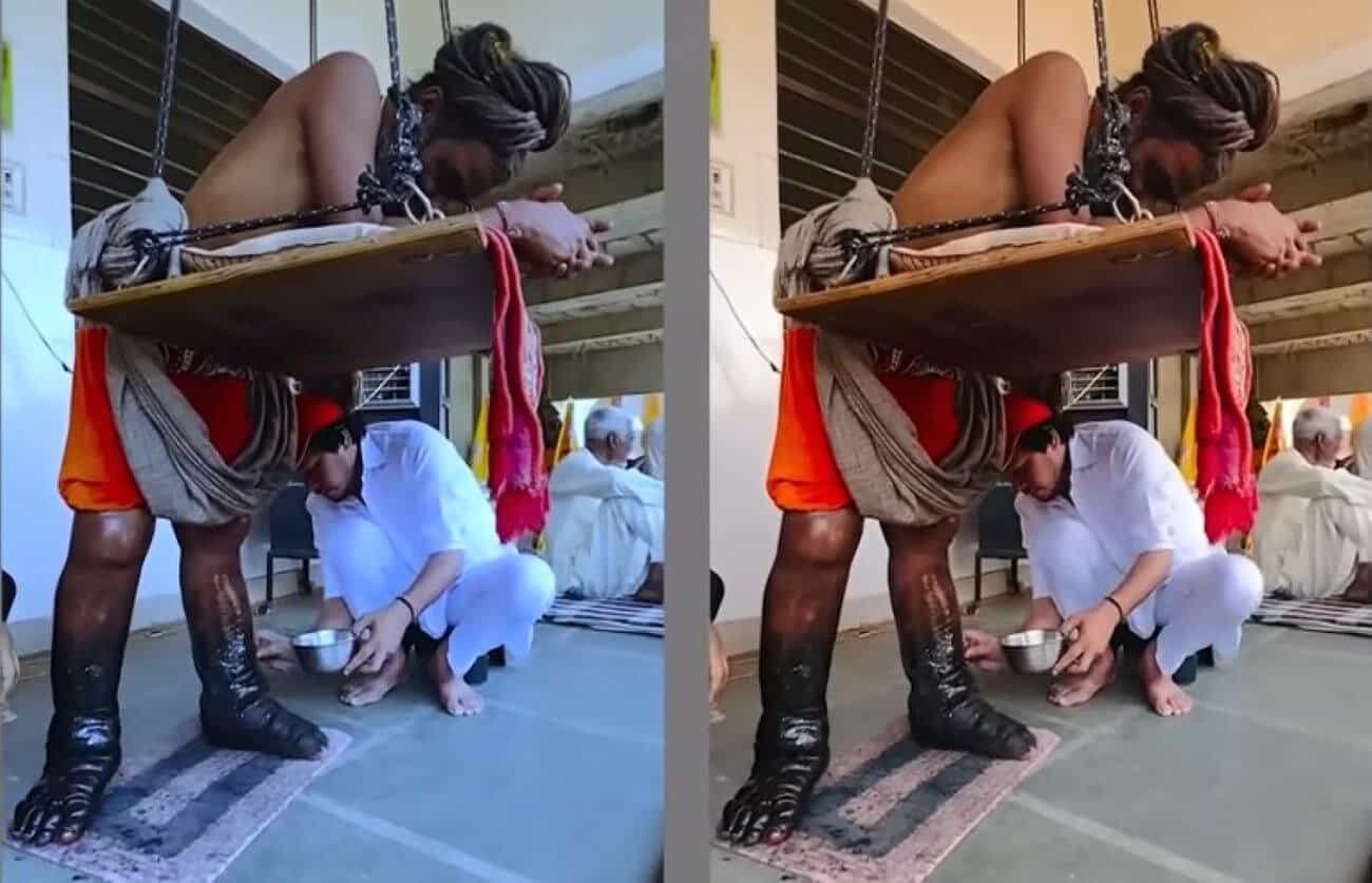 Viața dusă la extrem! De 5 ani nu s-a mai așezat nici măcar o clipă. Un călugăr a jurat să stea doar în picioare timp de 12 ani Viața dusă la extrem! De 5 ani nu s-a mai așezat nici măcar o clipă. Un călugăr a jurat să stea doar în picioare timp de 12 ani