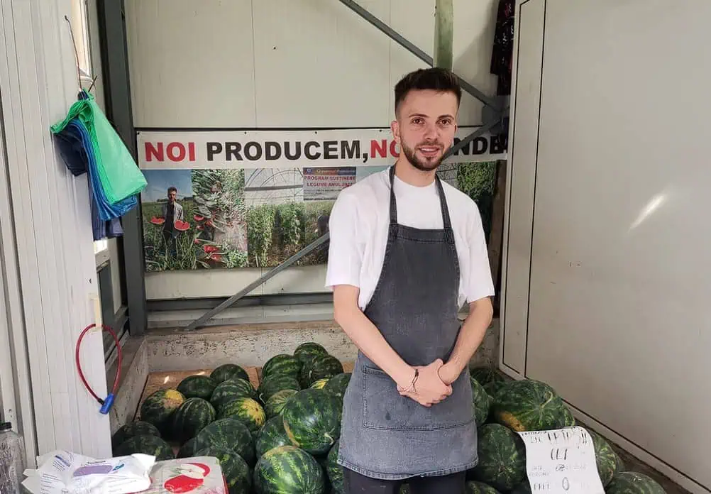 Fermierul din Olt care vinde pepenii de opt ori mai scump decât alți producători: „Pentru 0,5 lei/kg nu mă obosesc să-i culeg”
