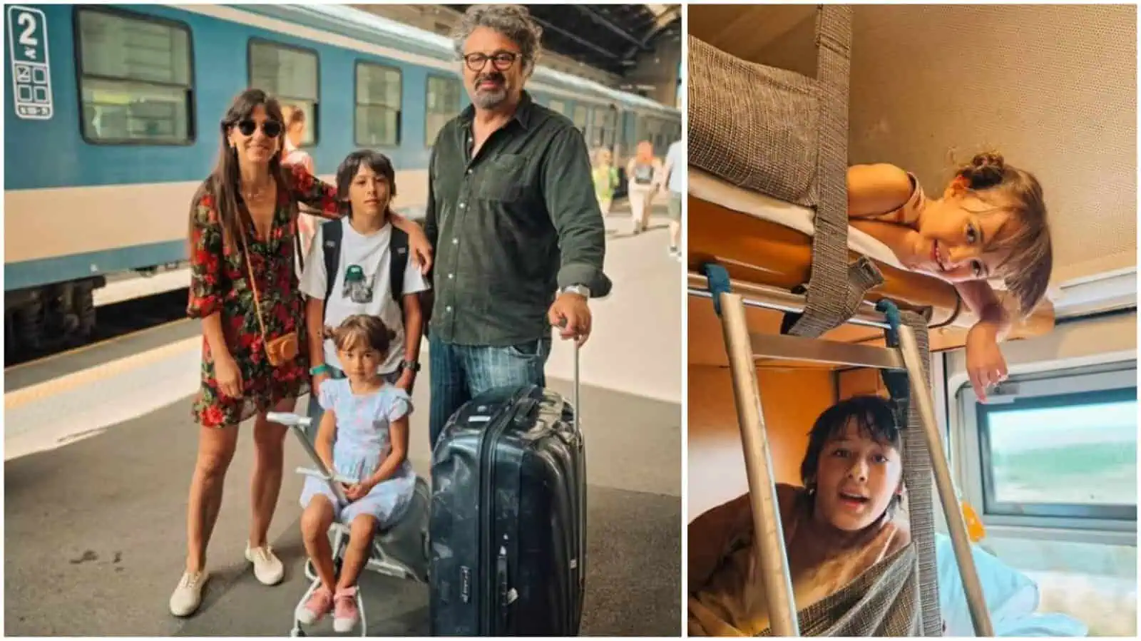 Dana Rogoz, în vacanță cu trenul prin Europa alături de toată familia. „Ne-am înghesuit pe aceeași banchetă” Dana Rogoz, în vacanță cu trenul prin Europa alături de toată familia. „Ne-am înghesuit pe aceeași banchetă”