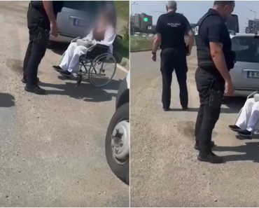 Tânără în scaun cu rotile, găsită cerșind în București. Mama ei o aștepta într-un bolid de 100.000 de euro