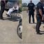 Tânără în scaun cu rotile, găsită cerșind în București. Mama ei o aștepta într-un bolid de 100.000 de euro