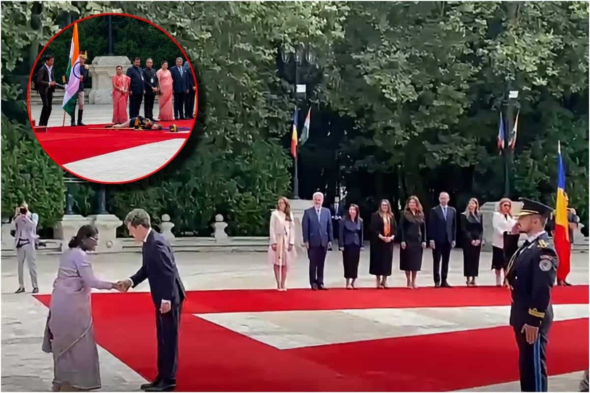 Incident la Palatul Cotroceni. O femeie militar a leșinat în timpul vizitei președintelui Indiei Incident la Palatul Cotroceni. O femeie militar a leșinat în timpul vizitei președintelui Indiei