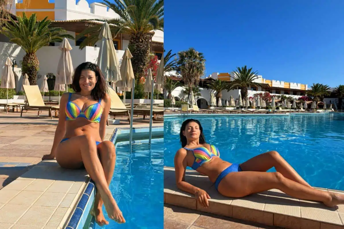 Ioana Ginghină, mesaj pentru bărbații care îi fac avansuri după ce s-a pozat în costum de baie: „Sunt căsătorită și foarte fericită” Ioana Ginghină, mesaj pentru bărbații care îi fac avansuri după ce s-a pozat în costum de baie: „Sunt căsătorită și foarte fericită”