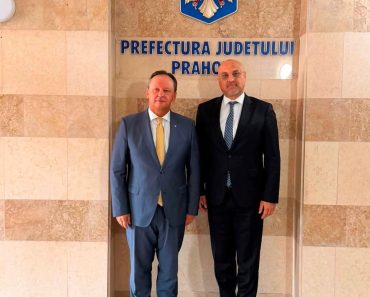 Prefectul Daniel Nicodim s-a întâlnit cu Ihor Prokopchuk, Ambasadorul Ucrainei în România Prefectul Daniel Nicodim s-a întâlnit cu Ihor Prokopchuk, Ambasadorul Ucrainei în România