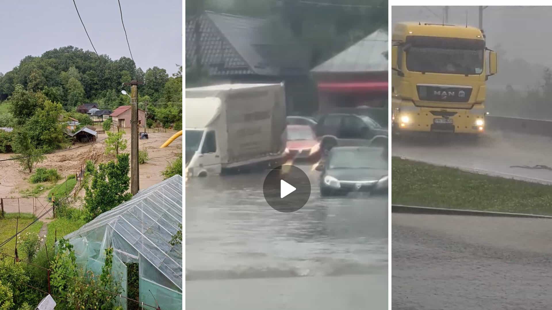 BREAKING NEWS | Ploile torențiale lovesc Prahova! Trafic BLOCAT pe DN1, acumulări masive de apă la Comarnic și Nistorești. Situația se agravează în tot județul BREAKING NEWS | Ploile torențiale lovesc Prahova! Trafic BLOCAT pe DN1, acumulări masive de apă la Comarnic și Nistorești. Situația se agravează în tot județul