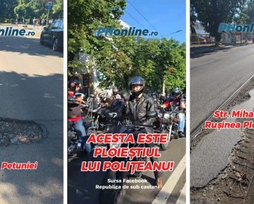 HARTA DEZASTRULUI DIN PLOIEȘTI! Am filmat gropile reclamate chiar pe pagina de Facebook a lui Polițeanu: Tot orașul e ciuruit, iar peticirile „la mișto” au cedat deja! HARTA DEZASTRULUI DIN PLOIEȘTI! Am filmat gropile reclamate chiar pe pagina de Facebook a lui Polițeanu: Tot orașul e ciuruit, iar peticirile „la mișto” au cedat deja!