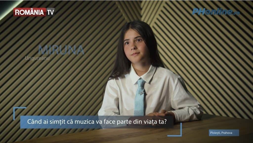 Ploieșteanca Miruna Ungureanu, despre experiența „Românii au talent” și rolul din musicalul „Invizibilii”