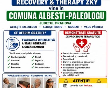 Campanie gratuită de sănătate în comuna Albești Paleologu Campanie gratuită de sănătate în comuna Albești Paleologu