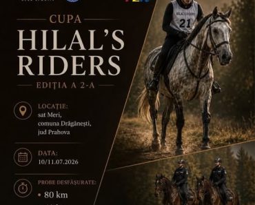 Comuna Drăgănești intră pe harta marilor competiții ecvestre prin Cupa Hilal’s Riders