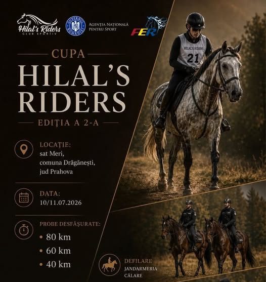 Comuna Drăgănești intră pe harta marilor competiții ecvestre prin Cupa Hilal’s Riders Comuna Drăgănești intră pe harta marilor competiții ecvestre prin Cupa Hilal’s Riders