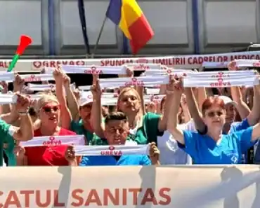 Greva generală SANITAS se suspendă. Sindicaliștii spun că protestele și-au atins primul obiectiv