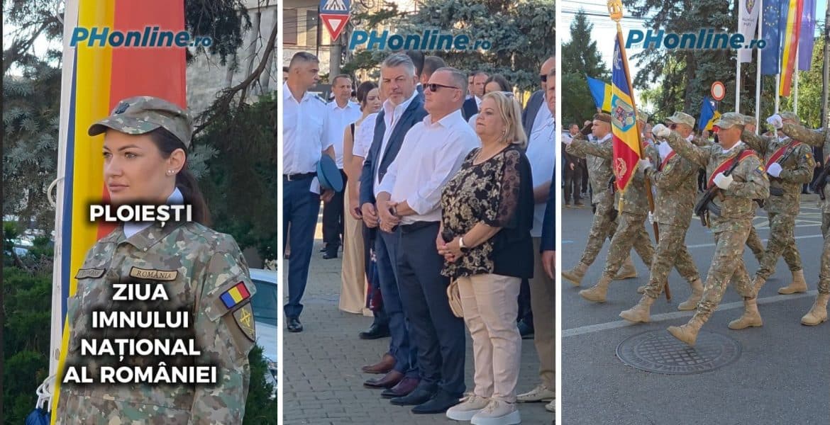 VIDEO: Ziua Imnului Național al României sărbătorită la Ploiești