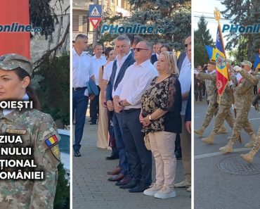 VIDEO: Ziua Imnului Național al României sărbătorită la Ploiești
