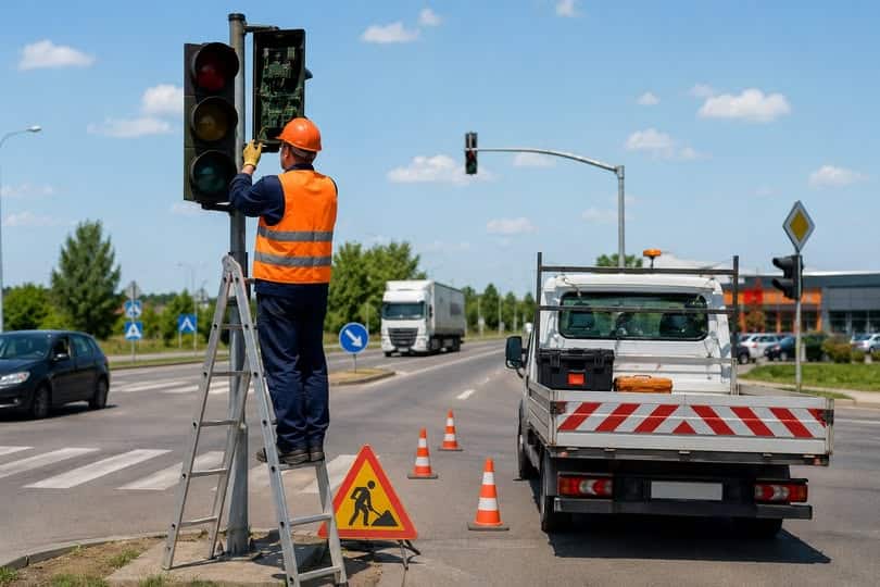 Primăria Mizil: Anunț privind desfășurarea lucrărilor de revizie a instalațiilor de semaforizare