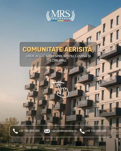 MRS Residence: Acasă începe dincolo de ușa apartamentului