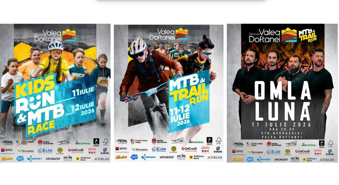 Valea Doftanei, capitala sportului în natură! DISCOVER VALEA DOFTANEI MTB & Trail Run revine cu o ediție extinsă Valea Doftanei, capitala sportului în natură! DISCOVER VALEA DOFTANEI MTB & Trail Run revine cu o ediție extinsă