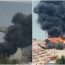 Incendiu puternic pe o cunoscută plajă din Constanța. Pagubele provocate se ridică la 100.000 de euro
