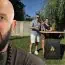 Cătălin Zmărăndescu și Sandra Izbașa, revedere după „Power Couple” la un grătar! „Proiectele tv se termină, dar prieteniile rămân”