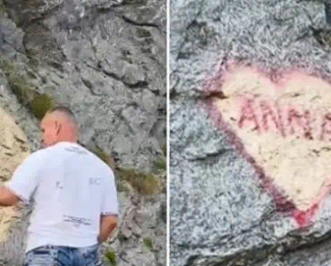 S-a aflat cine este bărbatul care a scris „Anna” pe o stâncă de pe Transfăgărășan. Anunțul polițiștilor S-a aflat cine este bărbatul care a scris „Anna” pe o stâncă de pe Transfăgărășan. Anunțul polițiștilor