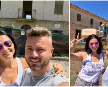 Gabriela Clonda și Tavi au demolat conacul din Italia. „Nu mai există”