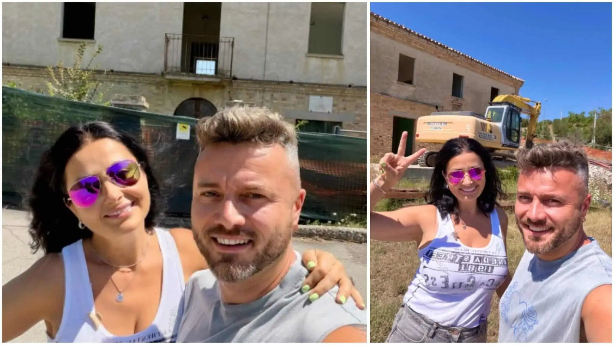 Gabriela Clonda și Tavi au demolat conacul din Italia. „Nu mai există” Gabriela Clonda și Tavi au demolat conacul din Italia. „Nu mai există”