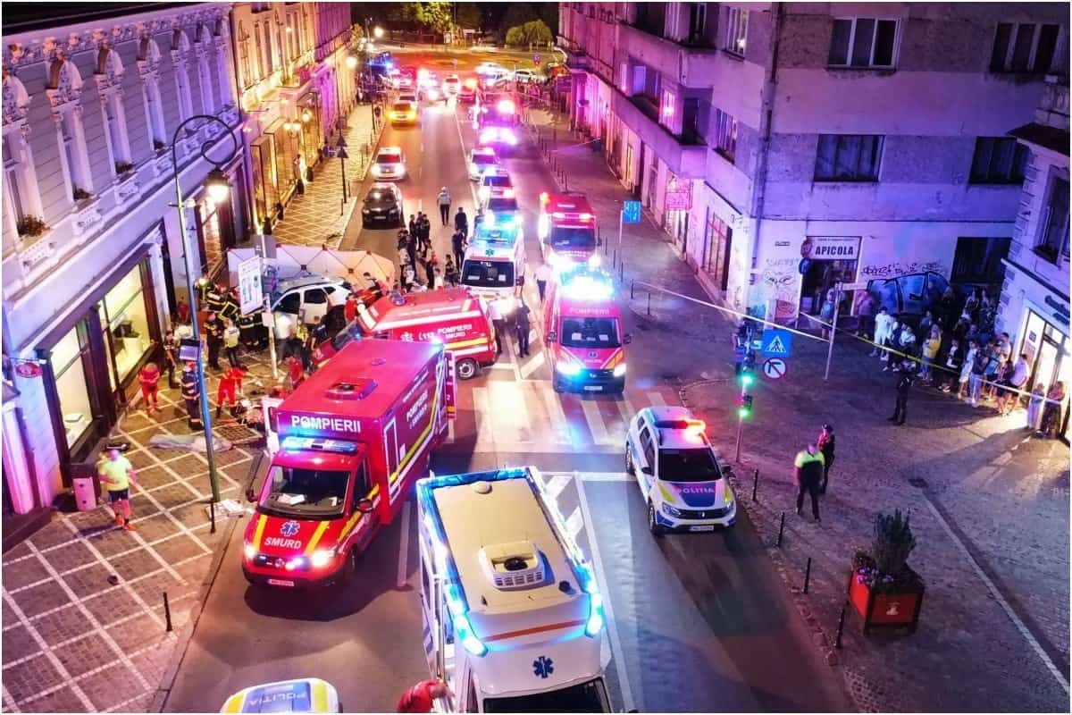 Tragedie pe o stradă din Brașov: trei pietoni, spulberați de o mașină. Ce s-a întâmplat înainte de impact