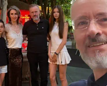 Mihai Albu a împlinit 64 de ani. Fiica Mikaela s-a îmbrăcat ca de revistă la petrecere. Ce au sesizat însă fanii în fotografia de familie