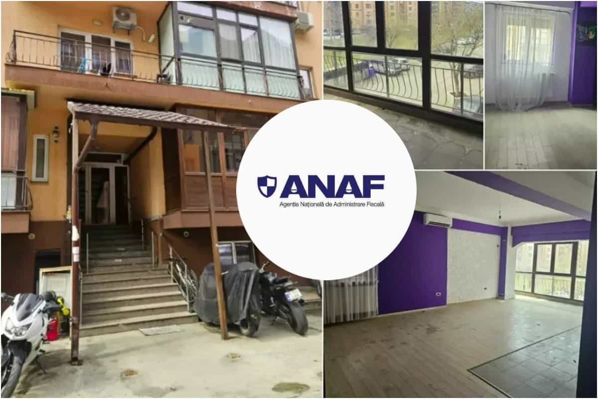 Apartament cu 2 camere, scos la licitație de ANAF cu 340.000 de lei. Unde se află