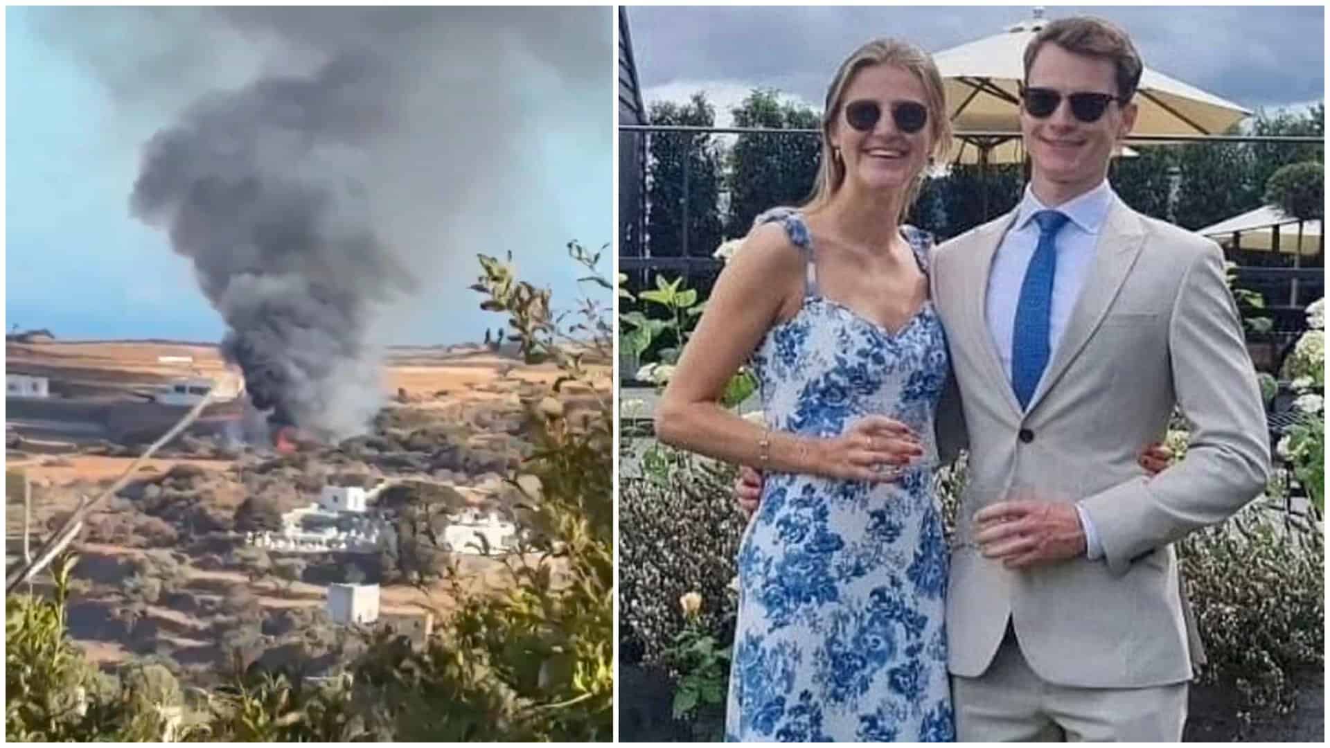 Lună de miere transformată în tragedie! Doi tineri britanici proaspăt căsătoriți au murit într-un accident de elicopter în Grecia Lună de miere transformată în tragedie! Doi tineri britanici proaspăt căsătoriți au murit într-un accident de elicopter în Grecia