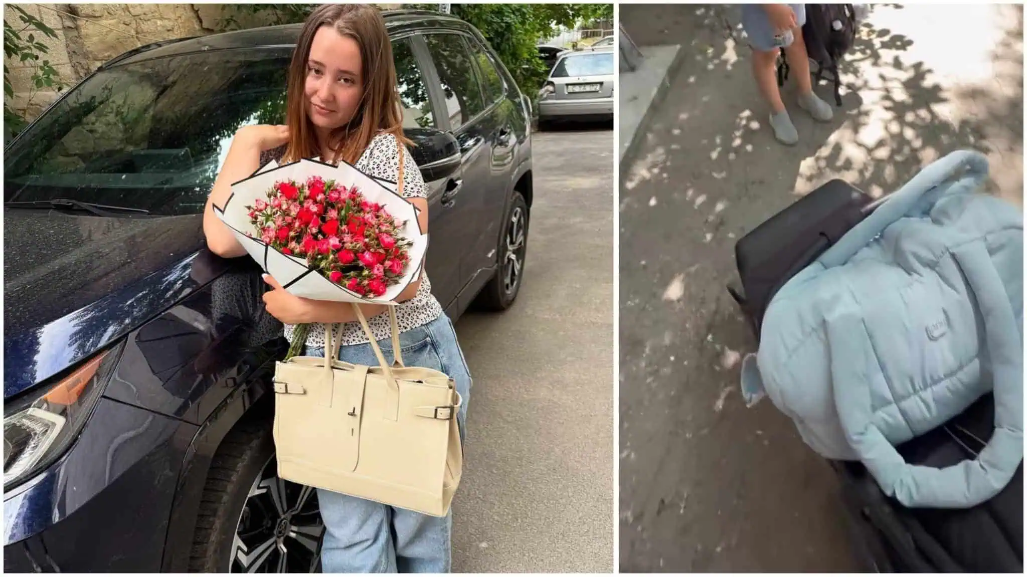 Maria Karapa, cu copiii în stradă. Ce a pățit tiktokerița: „Am fost alungată”