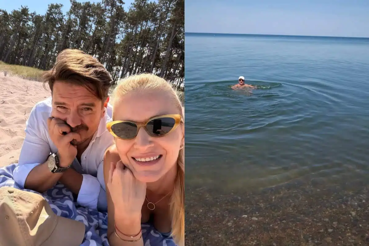 Unde au mers Mihai și Elwira Petre în vacanță: „Cu prosopul și gustări la pachet, în liniște, aproape singuri pe plajă”