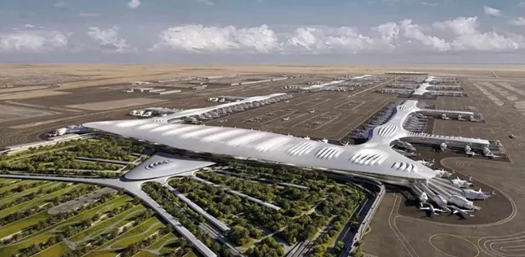 Se construiește cel mai mare aeroport din lume. Investiția depășește 30 de miliarde de euro și va avea cinci piste, 400 de porți și 260 de milioane de pasageri pe an