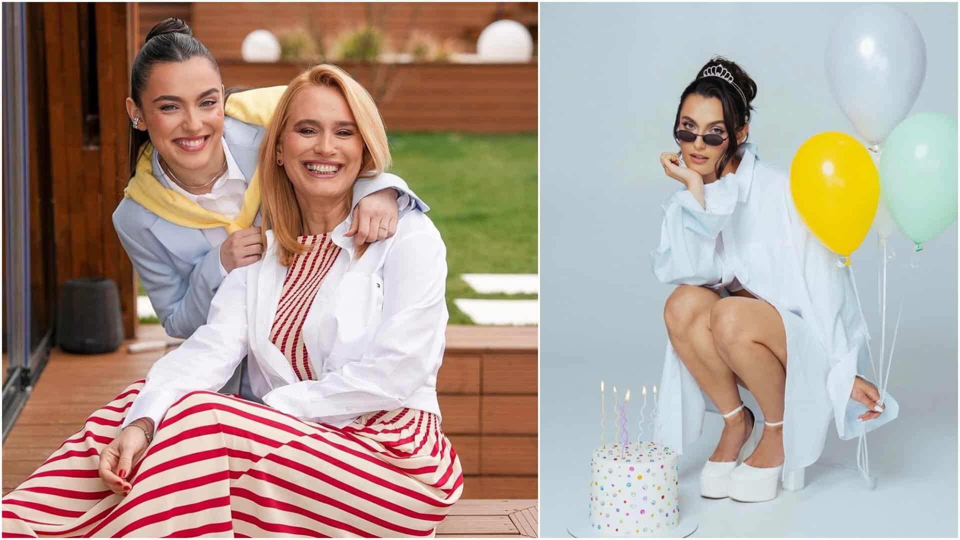 Andreea Esca, imagini rare cu Alexia Eram din copilărie. Ce mesaj emoționant i-a transmis de ziua ei