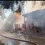 VIDEO: Incendiu violent la o casă din Valea Călugărească